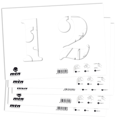 MTN Stencil Pack Numbers