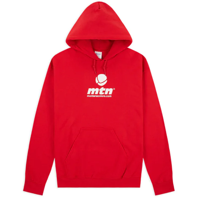 MONTANA COLORS MTN Hoody MTN LOGO red/white