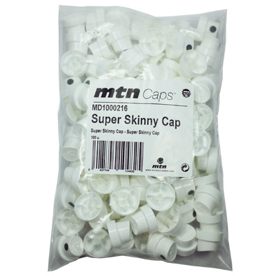 SKINNY CAP SUPER SKINNY white-grey - 100er PACK