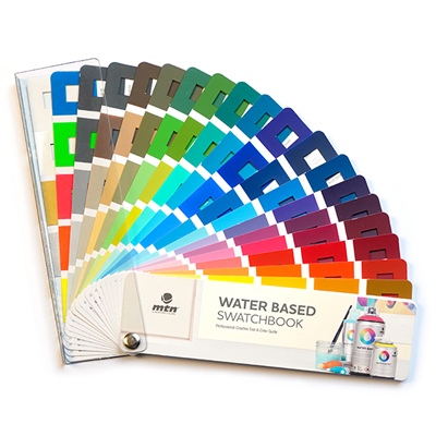 MONTANA COLORS Farbfächer Swatchbook MTN WATERBASED 300