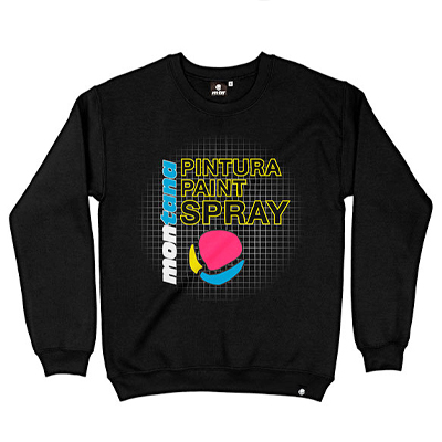 MONTANA COLORS Sweater MTN HARDCORE LIMITED black