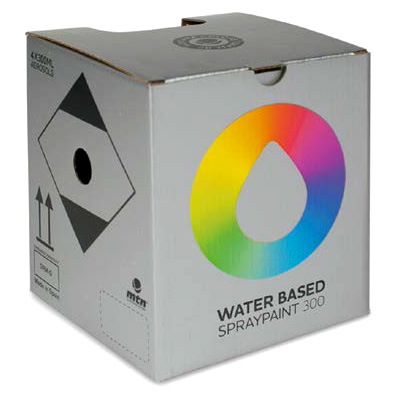 MONTANA COLORS Spray Can WATER BASED 300ml 4-Pack