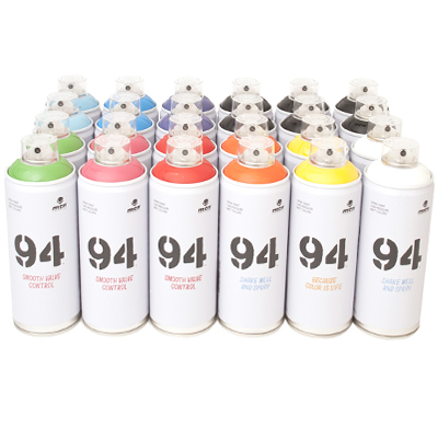 MTN 94 400ml Spraydosen 24er Pack