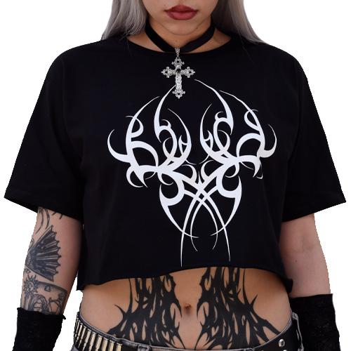 NICO ESTE C3P Crop Top NEMESIS - black
