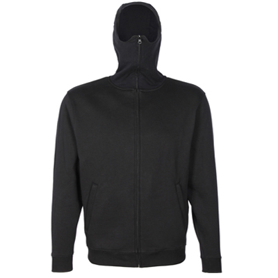 STYLEFILE Graffiti Supplies Hooded Zipper NINJA black