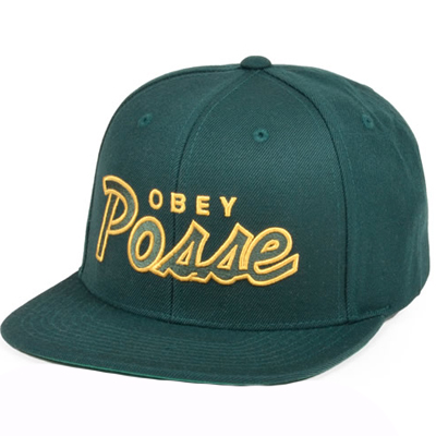 OBEY Snap Back Cap OBEY POSSE spruce