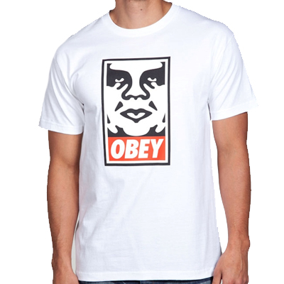 Obey Clothing - OBEY T-Shirt OBEY ICON white - T-Shirts