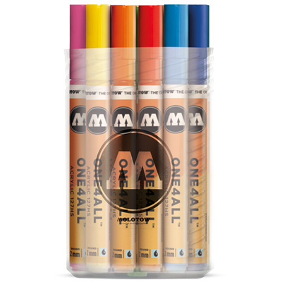 MOLOTOW ONE4ALL Acrylic Marker 127HS 2mm 20er Main-Kit I