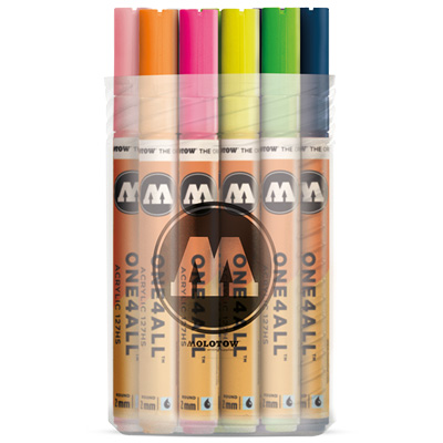 MOLOTOW ONE4ALL Acrylic Marker 127HS 2mm 20er Main-Kit II