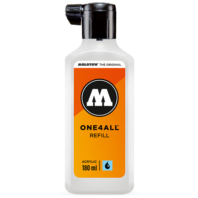 MOLOTOW ONE4ALL Refill Paint 180ml Leerflasche