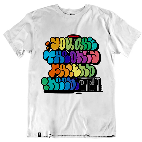 VANDALS ON HOLIDAYS T-Shirt ONLY FRIEND white
