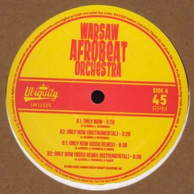 Warsaw Afrobeat Orchestra - Only Now - Vinyl 12"