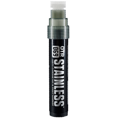 OTR 069 Stainless Marker black/chrome