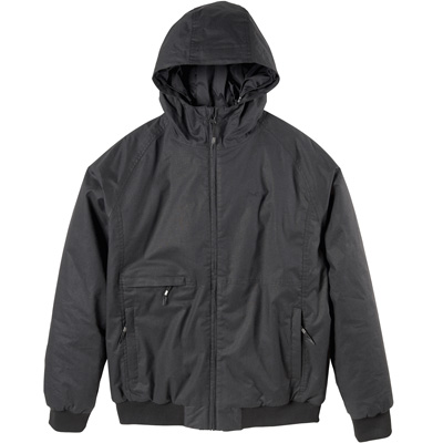 CLEPTOMANICX Winter Jacket POLARZIPPER HEMP 3 black