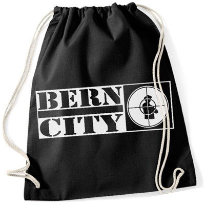 STILLALIVE Gym Bag PUBLIC BERN black/white