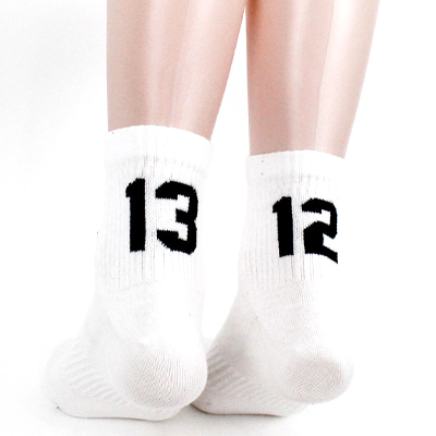 SIXBLOX Socks 1312 QUARTER white/black