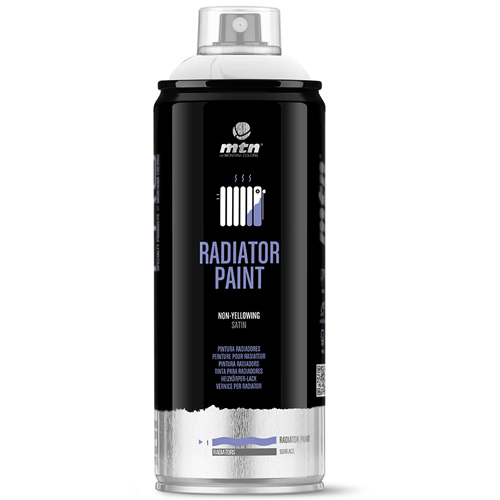 MTN PRO Radiator Paint Heizkörper Lack Spray 400ml