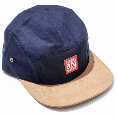 VANDALS ON HOLIDAYS 5Panel Cap RED BOX navy/brown