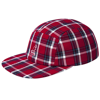 KANGOL 5Panel Baseball Cap PLAID red