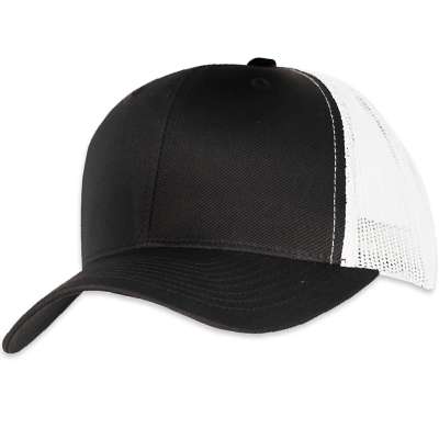 YUPOONG Retro Trucker Cap black/white