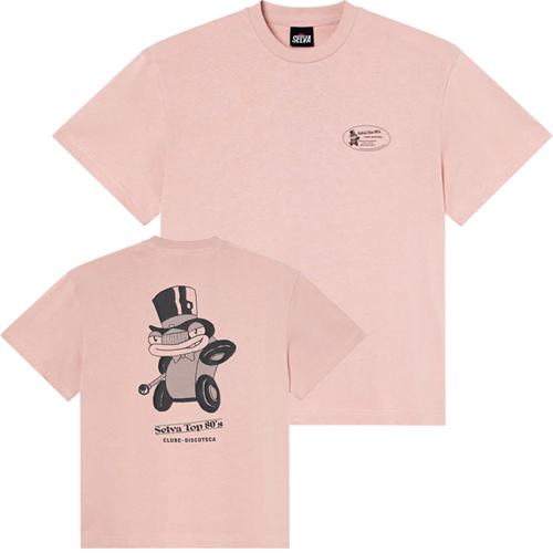 SELVA T-Shirt TOP 80S - sunset rose