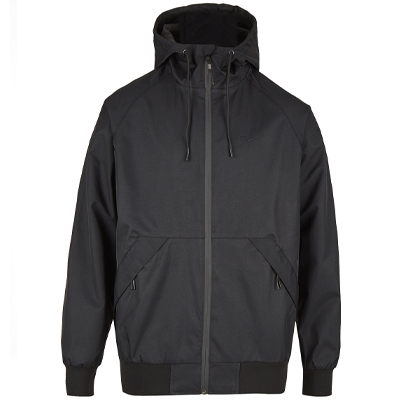 CLEPTOMANICX All Season Hooded Jacket SIMPLIST 2 black