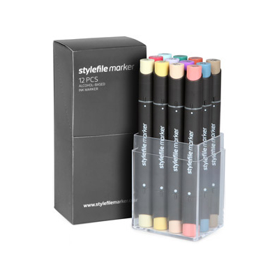 STYLEFILE Marker 12er Set Main C1