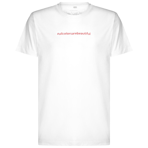 Stylewriting T-Shirt Allcolorsarebeautiful white/red