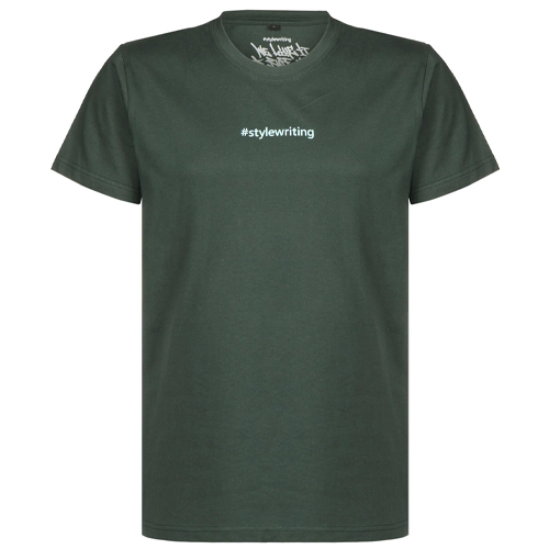 Stylewriting T-Shirt Logo dark green