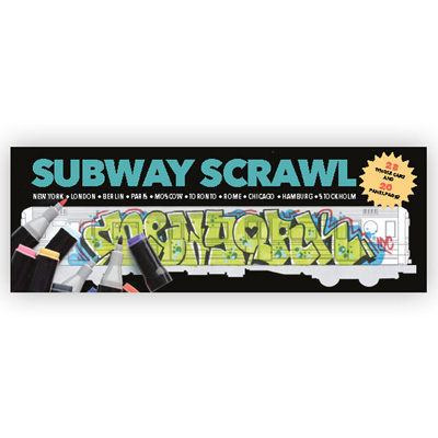 SUBWAY SCRAWL Coloring Book