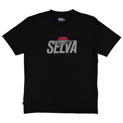 SELVA T-Shirt SUNSET LOGO black