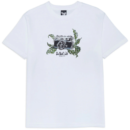 THE QUIET LIFE T-Shirt SWANSKI CAMERA - white