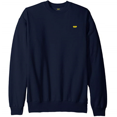 1UP Sweater 1UP LOVES YOU navy/yellow