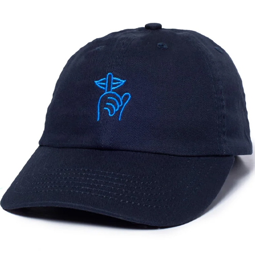 THE QUIET LIFE 6Panel Cap SHHH - navy/blue