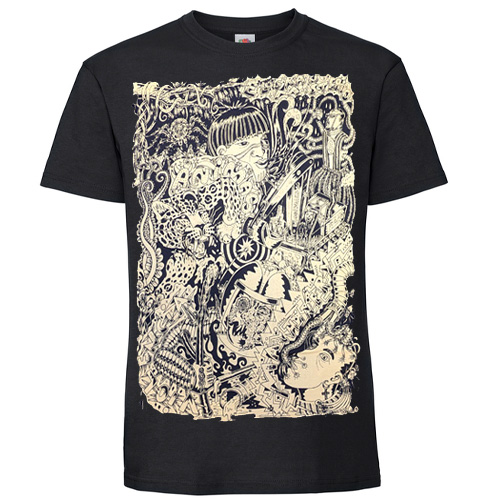 LOW LIFE CLOTHES T-Shirt ANIMAIS TP - black