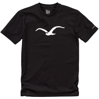 CLEPTOMANICX T-Shirt MÖWE black/white