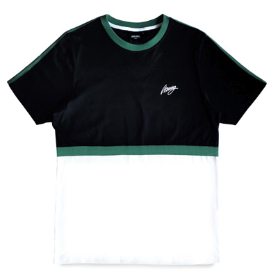 WRUNG T-Shirt SHARP black/green