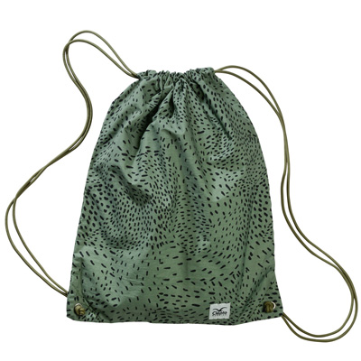 CLEPTOMANICX Gymbag TRUE ALLOVER oil green
