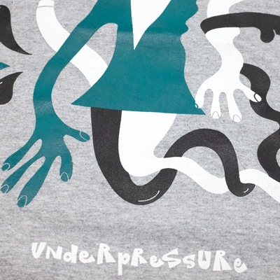 underpressure-silly-walks-tshirt-graumeliert-detail2.jpg