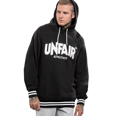 UNFAIR ATHLETICS Hoody CLASSIC LABEL black/white