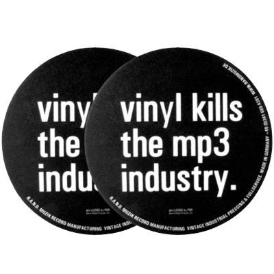 AIRBAG Slipmats VINYL KILLS THE MP3 (2pcs)