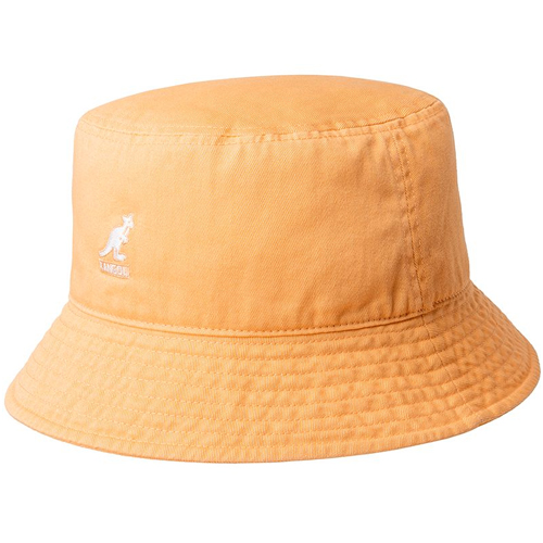 KANGOL Bucket Hat WASHED COTTON - papaya milk