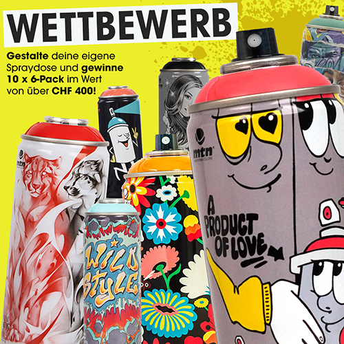 Wettbewerb - eigene Spraydose