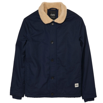 CLEPTOMANICX Jacket DECKHAND dark navy