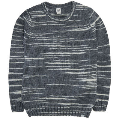 CLEPTOMANICX Knit Sweater DROPS storm grey