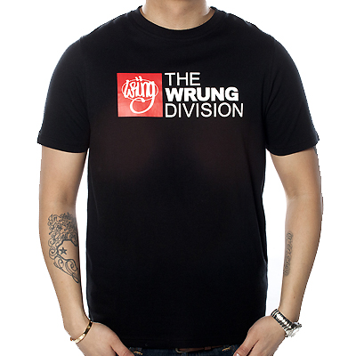 WRUNG T-Shirt THE DIVISION black