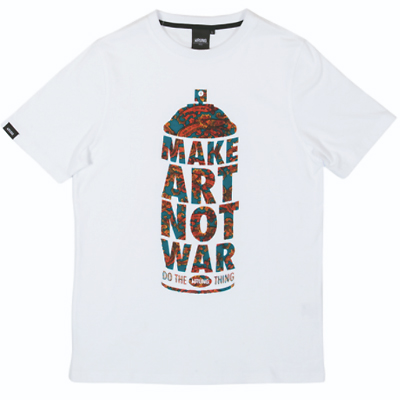 WRUNG T-Shirt MAKE ART white/wallflower