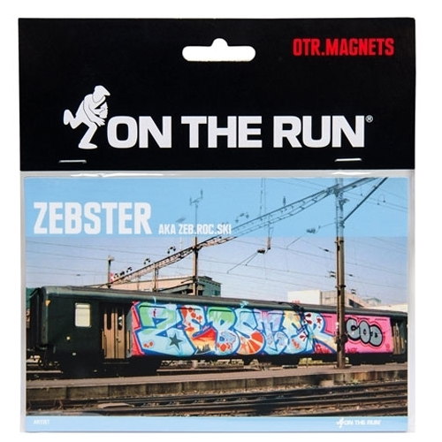 OTR Magnetic Sticker Zebster