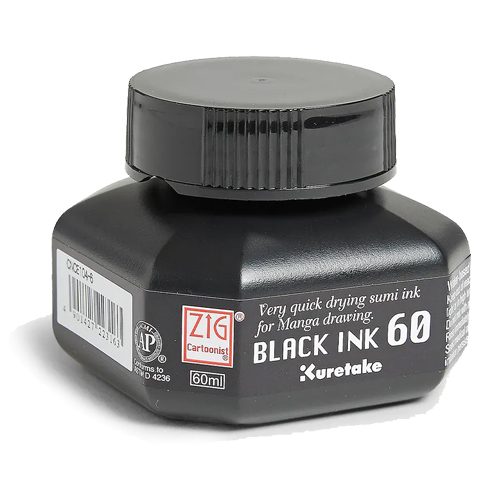 ZIG Black Ink 60 ml